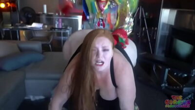 Fucking my BBW sister in the ass